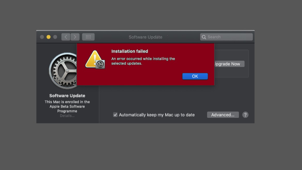 macOS Installation issue