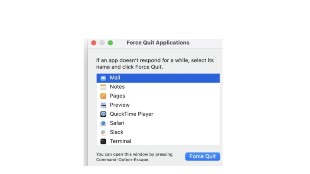 Force Quit Applications