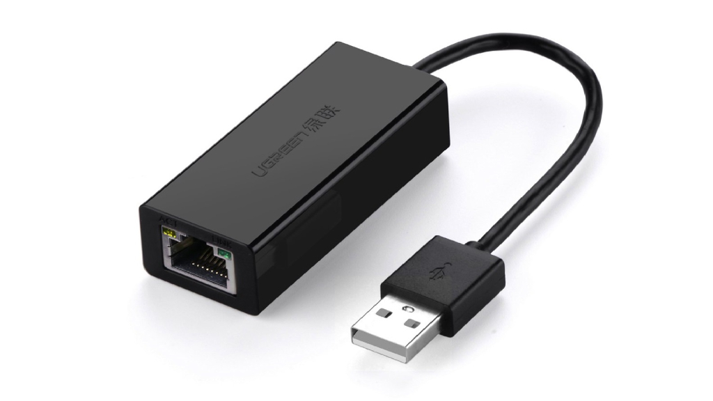 USB-to-ethernet adaptor