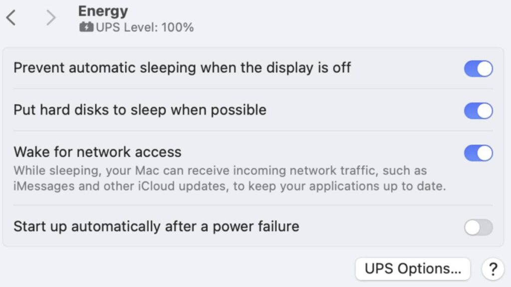 Four HDDs settings